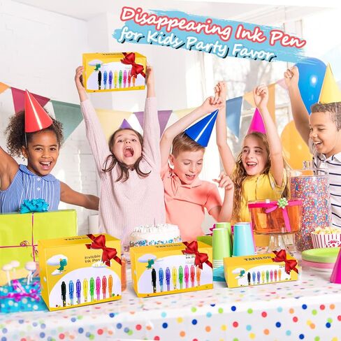 Toys for Girls Boys, Invisible Ink Pen for Kids, Party Favors for Kids,Secret Message Magic Markers is Outdoor Boys Girls Fun Activity, Toys for 6-12 Year Old Girls Boys Birthday (FP-SPYPEN-8-8PACK) in Saudi Arabia