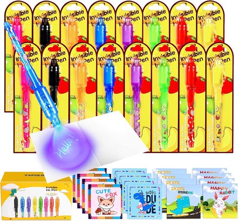 Toys for Girls Boys, Invisible Ink Pen for Kids, Party Favors for Kids,Secret Message Magic Markers is Outdoor Boys Girls Fun Activity, Toys for 6-12 Year Old Girls Boys Birthday (FP-SPYPEN-8-8PACK) in Saudi Arabia