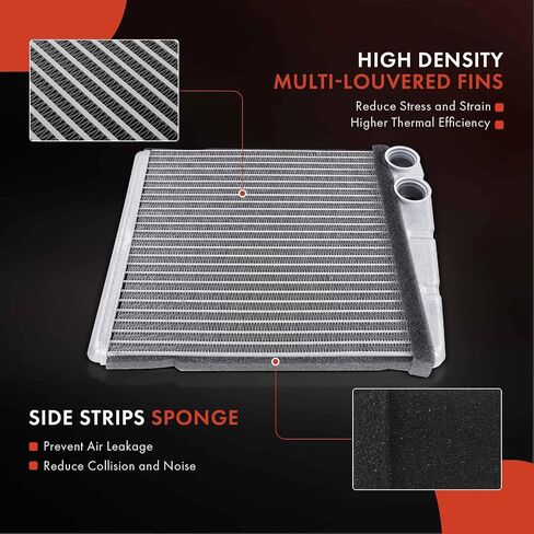 قلب سخان HVAC A-Premium متوافق مع سيارات Volkswagen Jetta وPassat وGolf وGolf City وGolf R وTiguan وTiguan Limited وCC وEos وGTI & Audi A3 وA3 Quattro وQ3 وQ3 Quattro وTT وTT Quattro وTT RS كواترو in Saudi Arabia