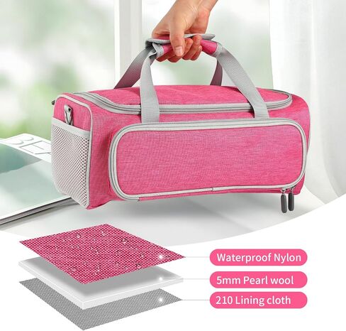 Carrying Case Compatible with Cricut Joy Xtra Smart Cutting Machine,Protable Storage Bag with Shoulder Strap Compatible with Cricut Joy Xtra Accessories,Cricut Tools,Grey in Kuwait