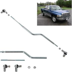 Throttle Linkage Rod Fit for Dodge P-Pump 1994-1998, for Dodge Ram 2500 1994-1998, for Dodge Ram 3500 1994-1998,for Dodge Cummins P7100, Throttle Linkage Kit Replaces for 3932317,5011849AB,3915103.