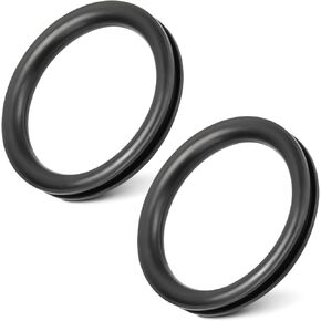 Gas Cap Fuel Seal Gasket Replacement for BMW/Mini Cooper, Fuel Cap Gasket Seal Fit Most Caps Used Between 2001-2015, Replacement Gas Cap Fuel Seal 16116756772/16117222391, 2PCS