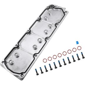 Engine Block Valley Cover Kit with Gasket Bolt 12610141 12598832 LS2 LS3 LS7 for Chevrolet Silverado 1500 2007-2013 for GMC Sierra Replacement