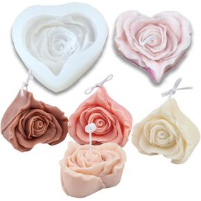 Cestony 3D Simple Tree of Life Candle Silicone Molds for Making Candle Resin Pillar Aromatherapy gypsum Candles Wax Soap Flower Specimen Clay Craft
