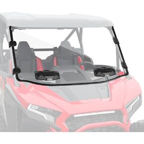 StarknightMT RZR XP 1000 Windshield, Vented RZR Windshield Compatible with POLARIS RZR XP 1000/XP 4 1000 2024+, Heavy--duty RZR XP 1000 Accessories Clear Front Window