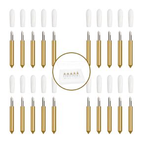 20 PCS Premium Fine Point Blades, Chaokant Replacement Fine Point Blade for Cricut Maker 3/Maker/Explore 3/Air 2/Air/One, 1.0mm Fine Point Blades, Suitable for Cutting Most Light Materials