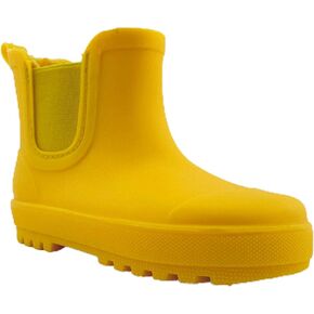 BEARPAW Toddler and Kids' Rain Boots with Faux-Fur Lining – Waterproof Rubber Chelsea Boot for Boys & Girls in Kuwait