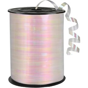 White Curling Ribbon, 0.2 Inch 500 Yards, 1 Roll for Gift Wrapping, Balloon String, Birthday, Wedding, Christmas Party Decoration, Floral Arrangements & Art Craft in Kuwait