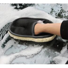 Soft Wool Car Wash Glove