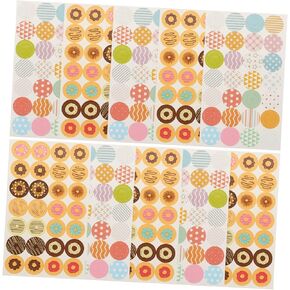 280pcs Hole Reinforcement Stickers, Binder Paper Hole Reinforcement Labels, Office Supplies, Notebook Hole Reinforcers, Round Punch Hole Repair Stickers for Loose Leaf Binders