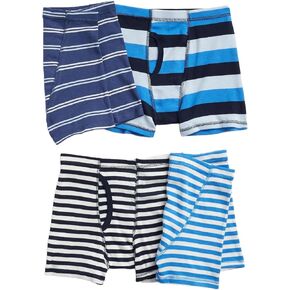 GAP Boys' 4-Pack Boxer Briefs Underpants Underwear