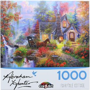 RoseArt Abraham Hunter Jigsaw Puzzle 1000pc Sleepy