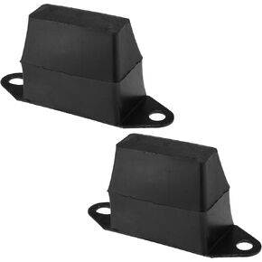 X AUTOHAUX 2 Pcs 3'' Rear Suspension Bump Stop for Jeep XJ Cherokee 1987-2001 for Jeep M-J Comanche 1987-1992 Leaf Spring Jounce Bumper Replace 52004297
