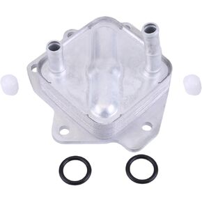 157100S010 Engine Oil Cooler kit for 2008-2021 Land Cruiser 5.7L, for 2008-2022 Sequoia 4.6L 5.7L, for 2007-2021 Tundra, for 2008-2021 LX570 Oil Cooler Assy 1571038021 15710-38021, 15710-0S010