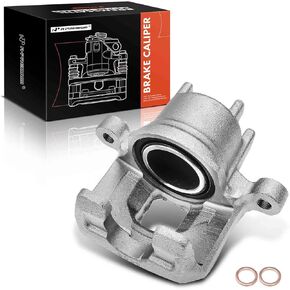 A-Premium Disc Brake Caliper Assembly Without Bracket Compatible with Select Mitsubishi Models - Mirage, Mirage G4 2017 2018 2019 2020 2021 - Front Driver Left Side