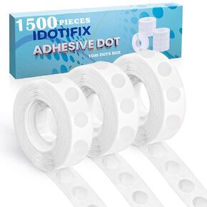 Balloon Glue Points Dots Double Sided 1000 Pcs, Balloon Tape for Arch, Wedding Decoration, Birthday Celebration and Home Made Crafts for Christmas Decorations