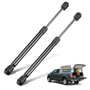 BDFHYK C1612107 12.2inch 445N/100Lbs Gas Shocks Struts Lift Support for Leer Camper Shell Rear Topper Window Pickup Cap Canopy Toolbox Cabinet Lid Motorhome Door Gas Springs Set of 2