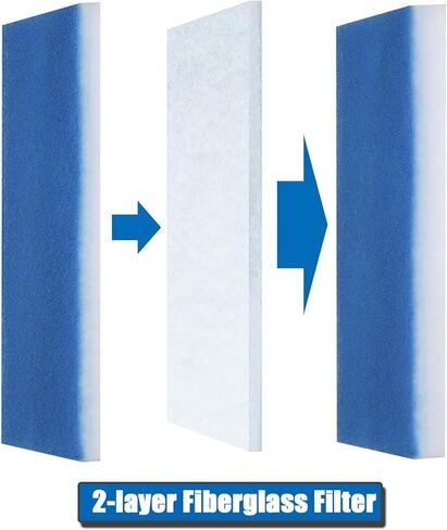 مجموعة فلاتر هواء مكونة من 4 قطع متوافقة مع حجيرة رش البخاخة in Kuwait