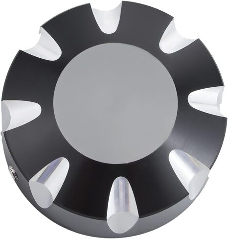 Axle Nut Covers for Can Am Spyder, Aluminum Axle Nut Caps Tricycle Accessories for 2018-Up Can-Am Spyders GS/RS RT ST F3 All Models (Black Front Axle) in Saudi Arabia