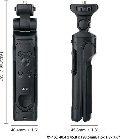 Portable Camera Mini Shooting Grip Tripod for Sony ZV-E10 ZV-1 A6700 A6600 A6500 A6400 A6300 A6100 A7C RX100VII for Canon R7 R10 R50 R100 M200 M6 M50 Mark II G7XIII for Panasonic G85 for Nikon Z50 Z30 in Saudi Arabia