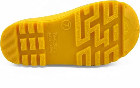 BEARPAW Toddler and Kids' Rain Boots with Faux-Fur Lining – Waterproof Rubber Chelsea Boot for Boys & Girls in Kuwait