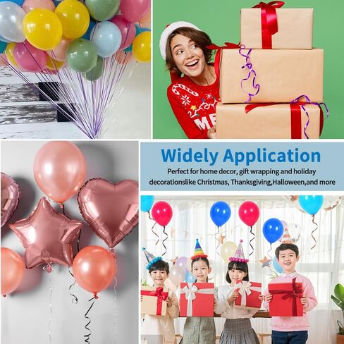 500 Yard Premium White Curling Ribbon, Curling Ribbon for Crafts,Curling Ribbon for Gift Wrapping, Balloon Ribbon, Balloon String, for Party Birthday Wedding Decoration, Art Crafts, Florist Flower in Saudi Arabia
