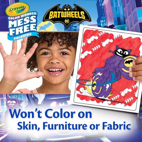 Crayola Color Wonder, Barbie Coloring Book Pages & Markers, Mess Free Coloring Kit, Barbie Gift for Kids, Ages 3, 4, 5, 6 in Saudi Arabia