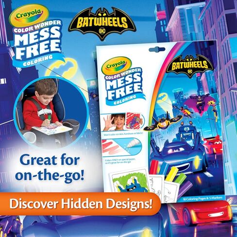 Crayola Color Wonder, Barbie Coloring Book Pages & Markers, Mess Free Coloring Kit, Barbie Gift for Kids, Ages 3, 4, 5, 6 in Saudi Arabia