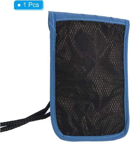 PATIKIL Neck Wallet, Passport Holder RFID Waterproof Travel Wallet Neck Pouch with Adjustable Strap for Women & Men, Black in Saudi Arabia