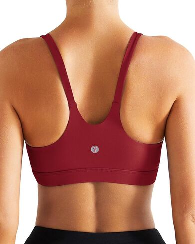 Sports Bras for Women,U Back Padded Medium Support Wireless Yoga Workout Longline Sports Bra with Removable Cups in Saudi Arabia