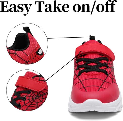 Nihaoya Girls Boys Sneakers Lightweight Kids Tennis Running Shoes Comfortable Athletic Sport Gym Shoes for Toddler/Little Kid/Big Kid in Saudi Arabia