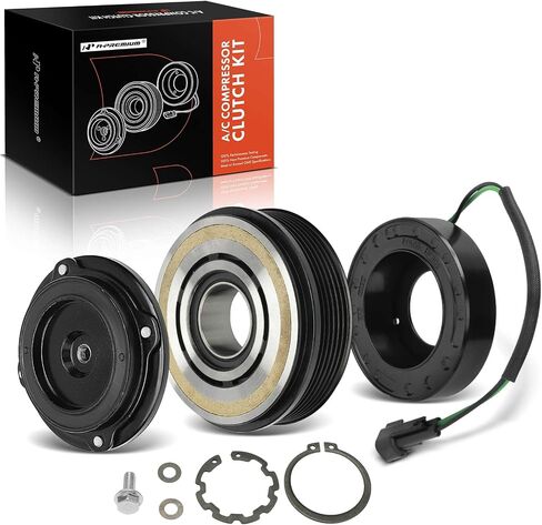 طقم قابض ضاغط مكيف الهواء A-Premium متوافق مع Ford Edge 2007-2010 3.5L، Edge 2011-2014 3.5L 3.7L & Mazda CX-9 CX9 2007-2015 ولينكولن MKX 2007-2015 in Saudi Arabia