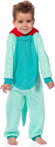 Sesame Street Toddler Kids Hooded Union Suit Footless Pajama in Saudi Arabia