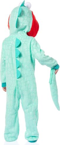 Sesame Street Toddler Kids Hooded Union Suit Footless Pajama in Saudi Arabia