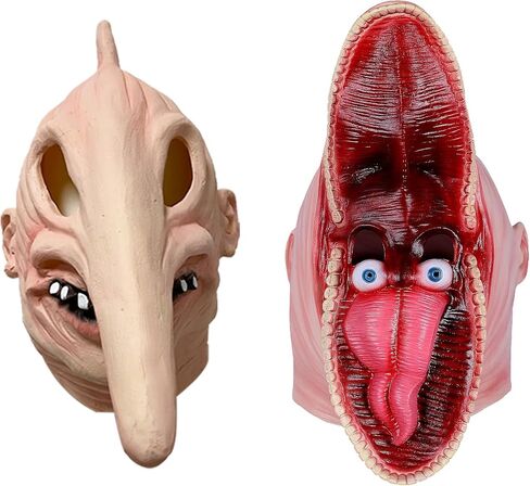 Beetle of Juice Mask Barbara and Adam Maitland Ghost Cosplay Full Head Masks for Horror Funny Costume Halloween in Saudi Arabia