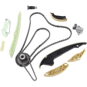 06H105209AT Engine Timing Chain Kit Fits for 2008-2013 A3 2.0L, for 2009-2015 A4 2.0L, for 2010-2015 A5 2.0L, for 2012-2015 A6 2.0L, for 2009-2015 Eos 2.0L, 06K109158AA 06H109467AF 06K109467K