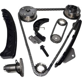 Timing Chain VVT Gear Sprocket Kit for Pontiac Vibe 2009-2010,Compatible with Scion XD 2008-2009 2011-2014, for Toyota Corolla 2009-2015/Matrix 2009-2014/Prius 2011-2015,Part#13070-0T010 13050-0T010