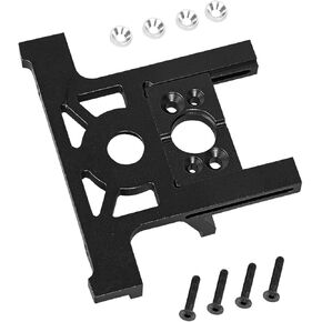 جزء ترقيات حامل المحرك من الألومنيوم لـ 1/10 Slash 4x4 4WD Lcg.Black