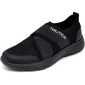 Nautica Women's Slip-On Sneakers - Comfortable Running Shoes, Stylish & Easy to Wear - Perfect for Everyday Wear