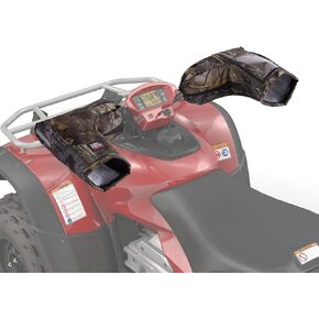 KEMIMOTO ATV Gloves, Touch-Friendly Bag/Front Wind-Breaking Guard Motorcycle Gloves Snowmobile Handlebar Gloves Compatible with Sportsman Scrambler FourTrax Grizzly Snowmobile Bicycle