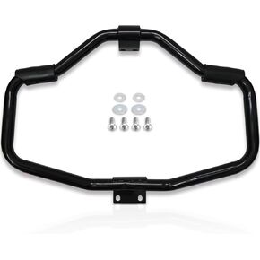 Mustache Engine Guard Crash Bar Highway Bar for Harley Davidson Sportster Iron 48 72 XL 883 1200 2004-later Models (Gloss Black)