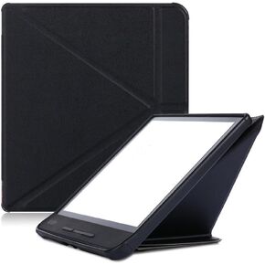 for Kobo Forma 8 inch E-Reader (2018 Release Version) E-book Soft TPU Cover, Ultra Slim Folio PU Leather Case with Sleep/Wake Up Function for Kobo Forma 2018 (Purple)