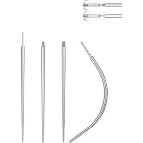 Xpircn Piericng Taper 16G 18G 14G Stainless Steel Piercing Changing Tools for Threadless and Threaded Jewelry Insertion and Piericngs Stretching Kit