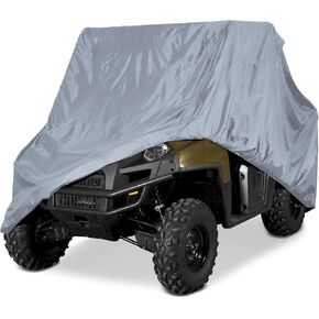 All-Season UTV or Modified Golf Cart Storage Protective Cover Keep Your Side by Side Clean - 8 Reinforced Grommets Universal Fit up to 120" Long Vehicles