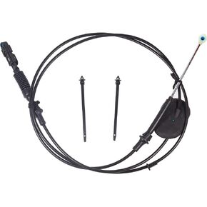 15037353 for Chevy C1500 C2500 C3500 Automatic Transmission Gear Shift Cable 4.3 5.0 5.7 6.5 7.4L Chevrolet Tahoe Gmc Yukon Pickup 1995 1996 1997 1998 1999 2000 replace 15022999 95 96 97 98 99