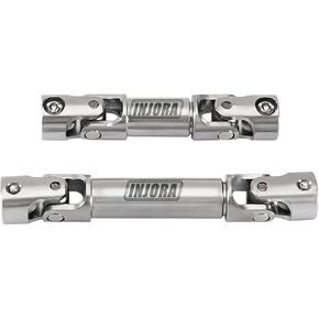 INJORA Stainless Steel Center Drive Shafts for FMS FCX24M 1/24 RC Crawler Upgrade