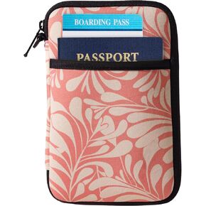 Everyday Passport Wallet With Wristlet - Weather Ready, Neoprene Passport Holder For Travel, A Wallet Ready For Your Trips - Toile