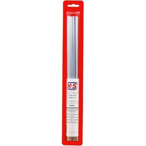 K&S 3401 Round Brass Telescopic Tubing Assortment, Medium, 4 Pieces, Made in The USA