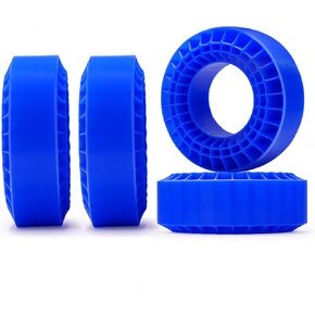 1.9 Inch Silicone Rubber Tire Inserts Foam for 1/10 118-122mm 1.9 Crawler RC Tires Upgrades Part Green