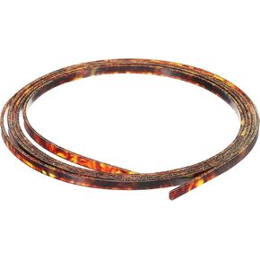 MECCANIXITY Plastic Binding Purfling Strip 1650x6x1.5mm Guitar Binding Edge Trim for Acoustic Classical Guitar Light Brown